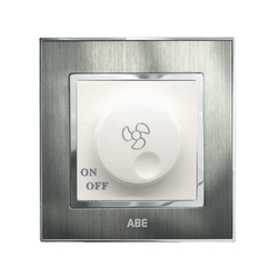 ABE SATIN S1B-DQT fan dimmer silver