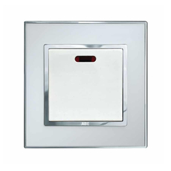 Công tắc điện ABE MIRROR M1T-45A màu trắng