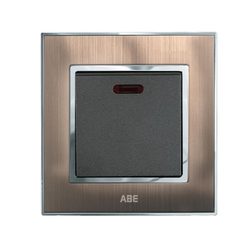 Công tắc điện ABE SATIN S1D-20A màu đồng