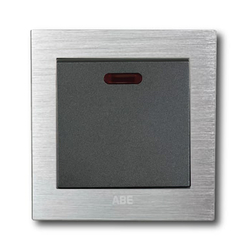 ABE TITANIUM T1B-45A silver electrical switch