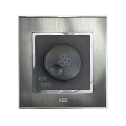 Dimmer quạt ABE SATIN S1B-DQ màu bạc
