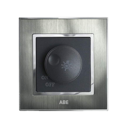 ABE SATIN S1B-DD silver lamp dimmer