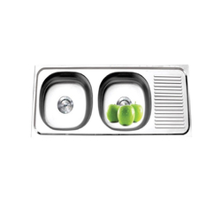 Chậu rửa truyền thống inox 30 Toàn Mỹ AS2 - 1