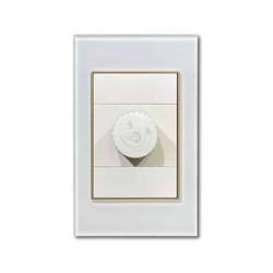 ABE CRYSTAL C1T-DD white lamp dimmer