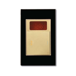 ABE CRYSTAL C1D-45A black electrical switch