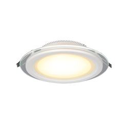 18W HUFA AT-60 round glass recessed LED light with color changing light