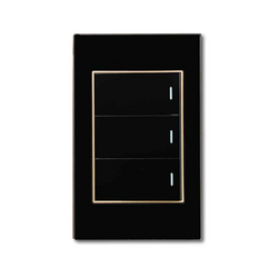 ABE CRYSTAL C1D-32C three way electrical switch black