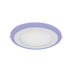 Ultra-thin round recessed LED light 3+6W HUFA AT-88 color changing light