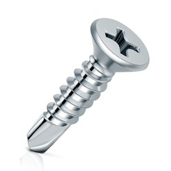 Box of Patta M4.2x19mm Countersunk Head Screws (1000Pcs)