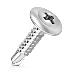 Box of umbrella head screws, Patta cross M4.2x19mm (1000Pcs)