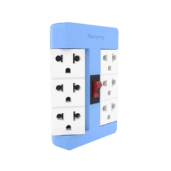 90º rotating socket Dien Quang DQ ESK RT 53BW 2USB