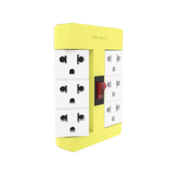 90º rotating socket Dien Quang DQ ESK RT 53YW 2USB