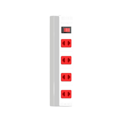 Ổ cắm điện 4 lỗ 2 chấu 2m Điện Quang ĐQ ESK 2WR 42 ECO