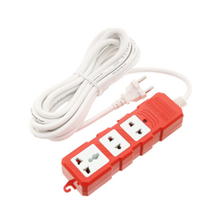 2m 3-hole socket Dien Quang DQ ESKHP 3RW 2M
