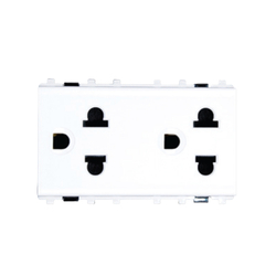 Ổ cắm đôi 3 chấu MPE A7UES2