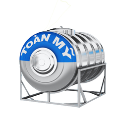 Bồn nước inox ngang Toàn Mỹ BN 2500L - (1420)