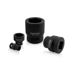 Toptul KABA1216 3/8inch black hexagon socket