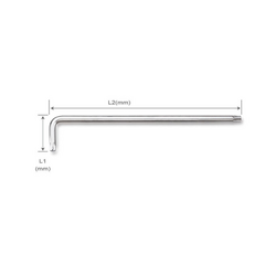 Toptul AIAE3017 Long L-shaped Hexagon