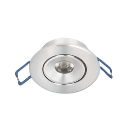 Đèn Led âm trần hợp kim nhôm 1W HUFA AT-46 ánh sáng vàng