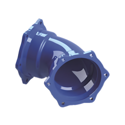 22.5° FF Shin Yi Elbow KFF22-0200-200-NK tee
