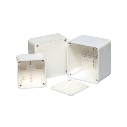 Hộp nối dây tự chống cháy 80x80x50 SINO E265/1 (không lổ)