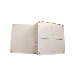 Hộp nối dây tự chống cháy 160x160x50 SINO E265/3 (không lổ)