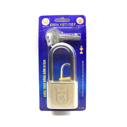 Khóa treo đồng bấm càng dài Việt tiệp 01524