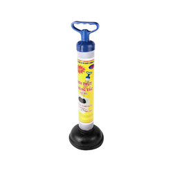 Enema pump to clear blocked pipes