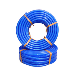 Blue PVC flexible mesh pipe, diameter 27 (10kg/roll)