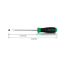 Tua vít dẹt chống trượt Toptul FAAB0510