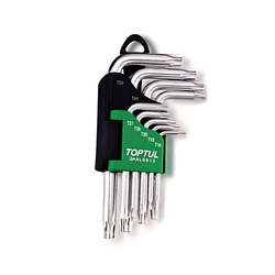 Bộ lục giác sao 9 món ngắn TOPTUL GAAL0913