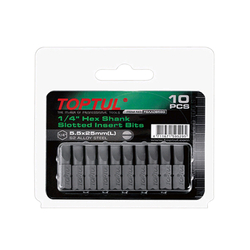 Toptul FSAA084EG 1/4inch Flat Bit
