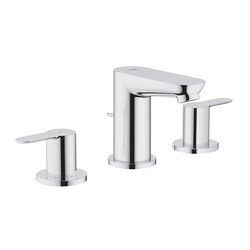 BauEdge S-size GROHE 20197000 3-hole hot and cold sink faucet