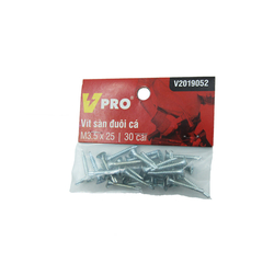 Vít sàn đuôi cá M3.5x25 VPRO V2019052 túi 30 cái