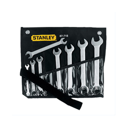 Bộ cờ lê 2 đầu miệng 8 chi tiết Stanley 87-718-1