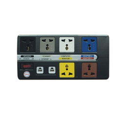 Ổ cắm điện đa năng 6 ổ cắm dây 3m  LiOA 6 OFFICE-3