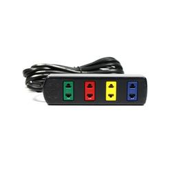 Ổ cắm điện dài phổ thông 4 ổ cắm dây 5m LiOA 4TC5-2