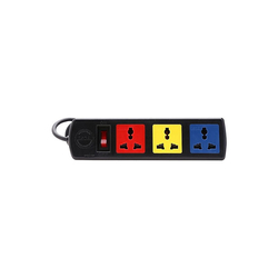 Multi-function power outlet 3 sockets 1 switch 5m wire 2200W - 3300W LiOA 3D52N