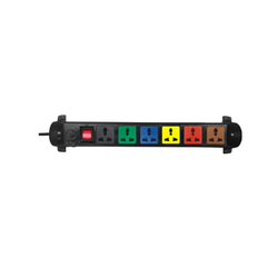 Ổ cắm điện đa năng xoay 6 ổ cắm dây 3m 2200W - 3300W LiOA 6D32N2X