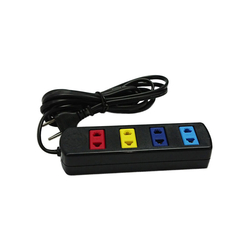 Ổ cắm điện dài phổ thông 4 ổ cắm dây 3m LiOA 4TC3-2