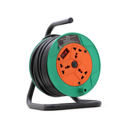 Hand crank extension socket, 20m, 3 cores, 10A LiOA QN20-3-10A