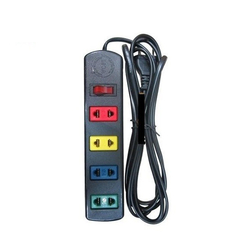 Universal extension socket 4 sockets 1 switch 3m cord 1000w/250v LiOA 4TS3-2