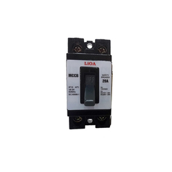 2P surface mounted circuit breaker 20A LiOA MCCB2P2E/20A