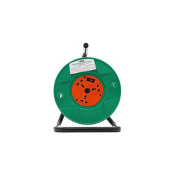 Ổ cắm điện kéo dài quay tay kiểu RULO loại 30m 3 lõi dây 10A LiOA QT30-3-10A