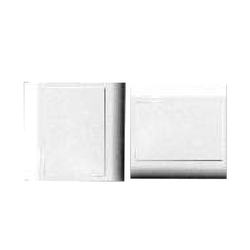Mặt che trơn và viền đơn trắng LiOA V20S1830X
