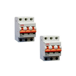 3-pole circuit breaker, 06A current, LiOA MCB3006/6