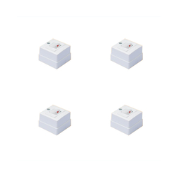 Square 1-hole floating box for 1-way 10A switch E18S12M LiOA HN1X1S