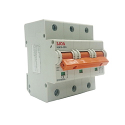 Aptomat loại 3 cực dòng điện 40A LiOA MCB3040/6