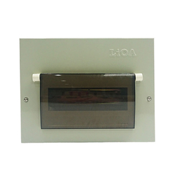 Metal electrical cabinet containing 9 LiOA SE9PL APTOMAT
