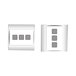 Mặt 3 lỗ và viền đơn trắng- Series V20SM LiOA V20SM3X